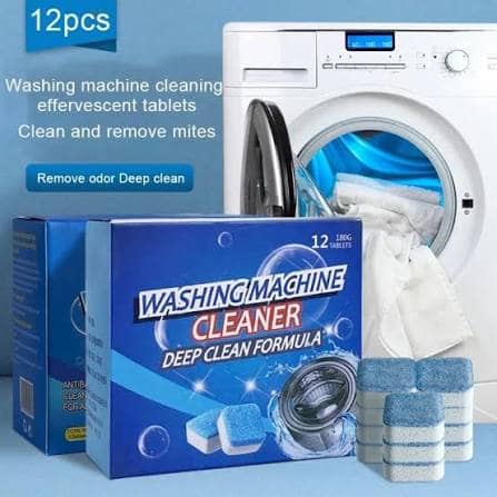 China Washing Machine Cleaning Tablets | Original Tablets for Washing Machine Cleaning (12pcs Box)