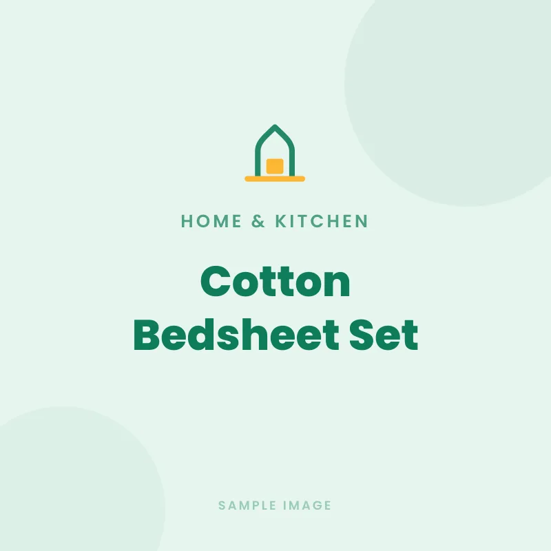 Cotton Bedsheet Set